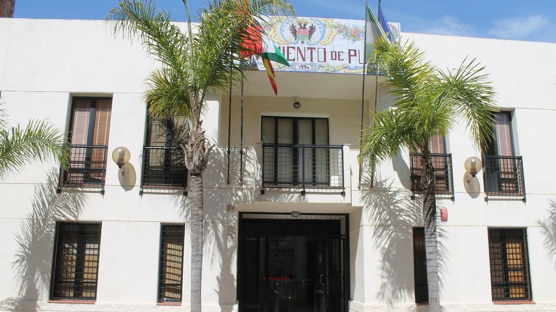 Ayuntamiento de Pulpí, Almería, localidad en la que ha sido detenido un joven por allanamiento y agresión sexual a una mujer