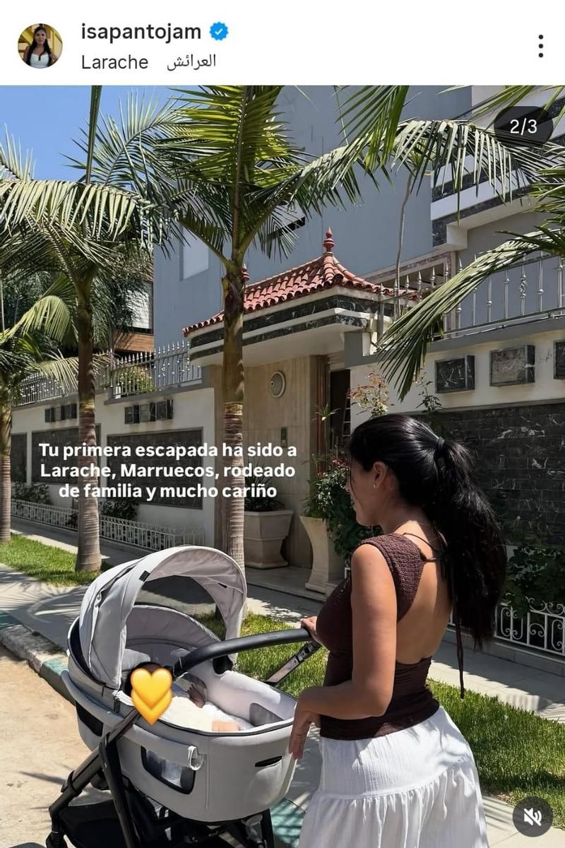 Isa Pantoja junto a Cairo / Instagram