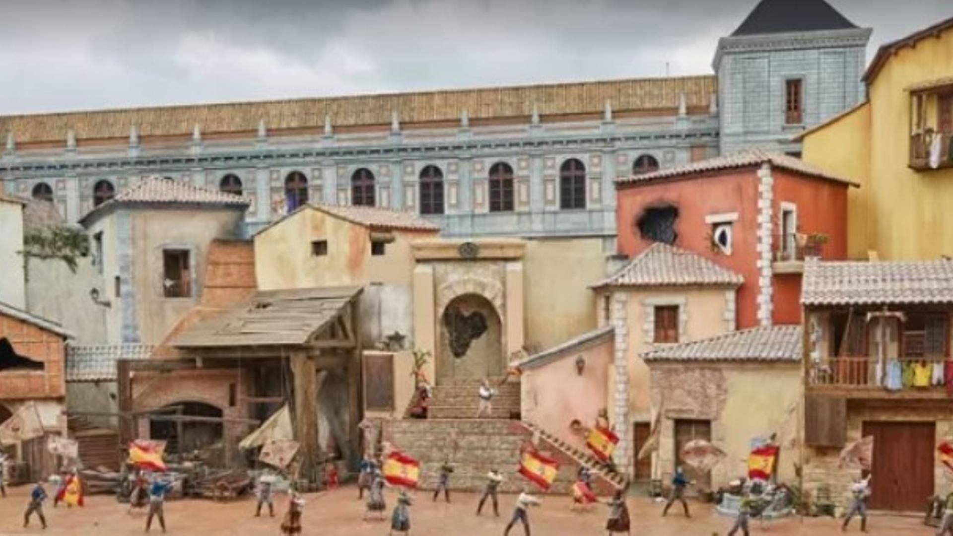Cinco actores de Puy du Fou