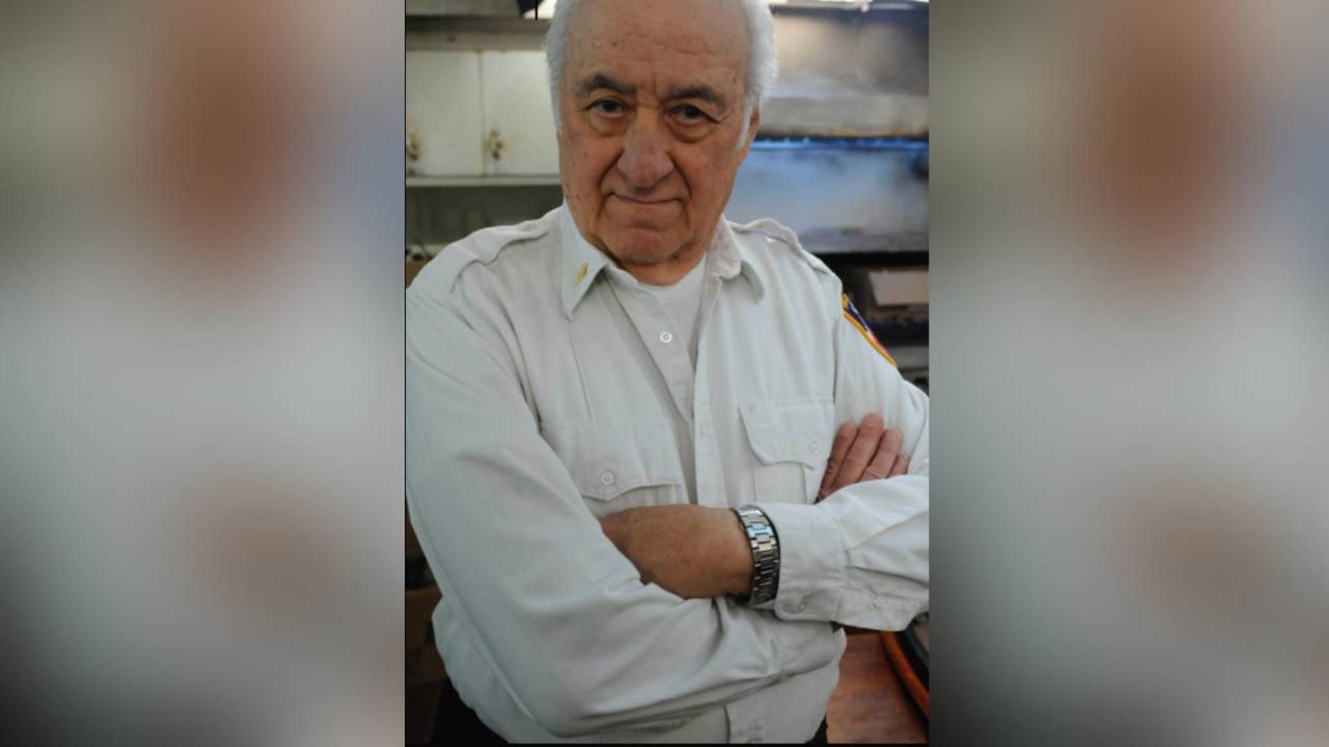 El actor Jerry Adler en una imagen compartida por su amigo Frank J. Reilly