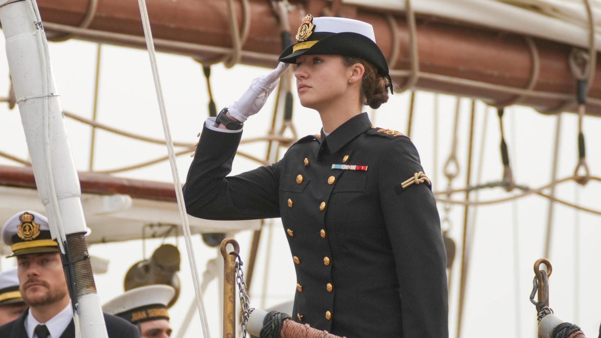 La princesa Leonor en una imagen de archivo