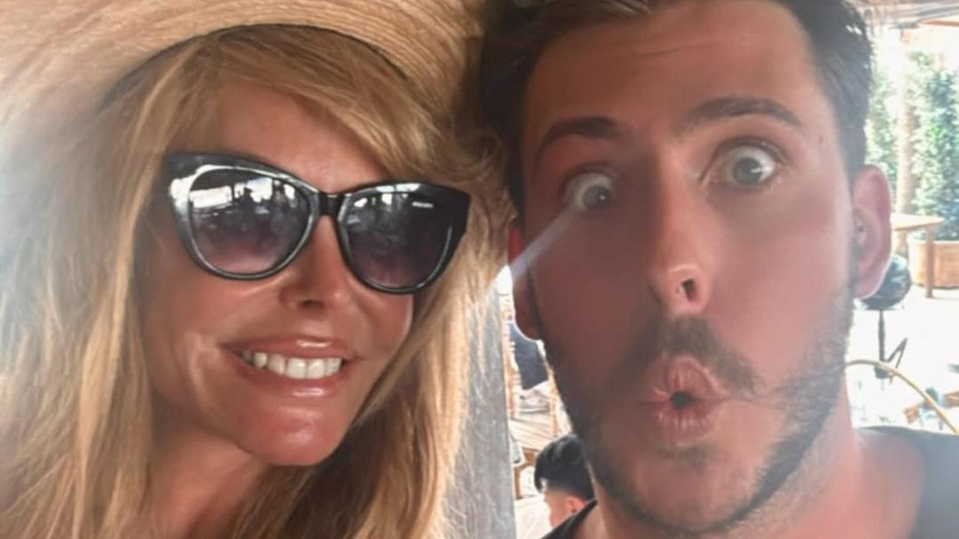 Lara Dibildos y su hijo Fran Murcia