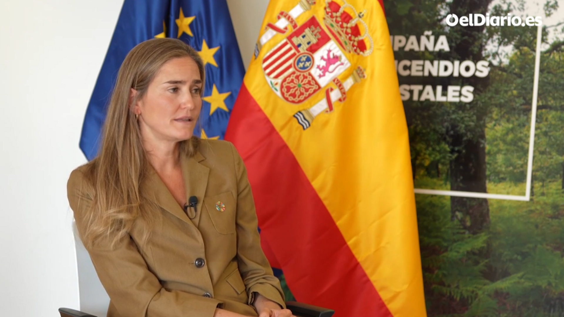 Sara Aagesen: “Quien diga que no al pacto de Estado contra el cambio climático se va a arrepentir”