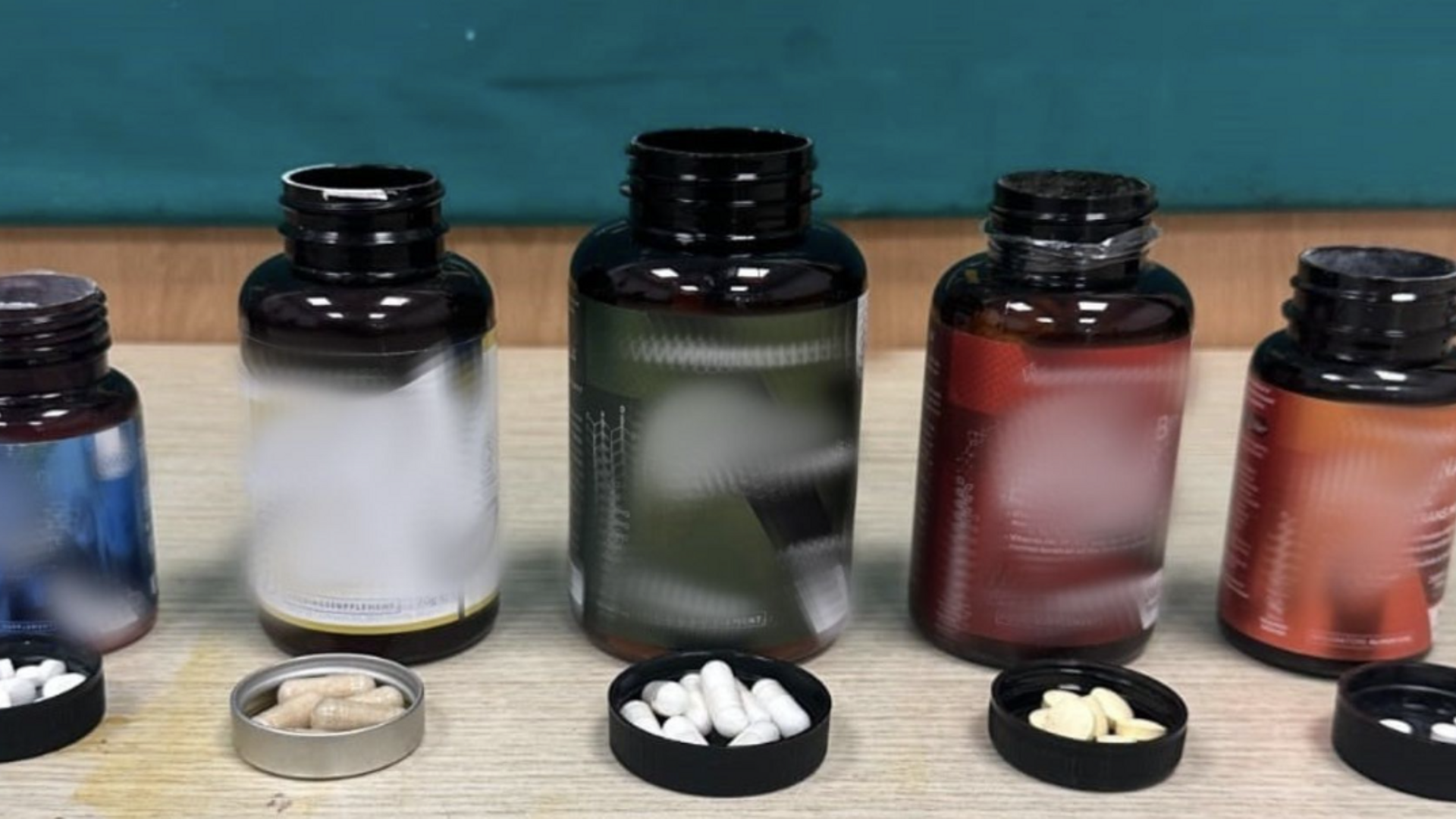 16 bolsas de droga confiscadas