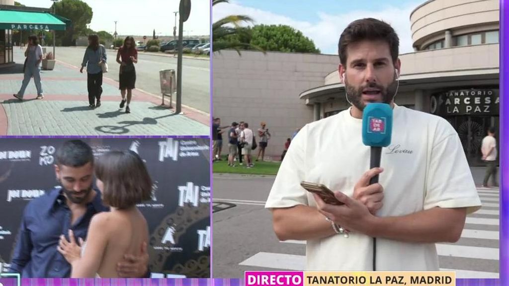 Álex García, “desolado” por la muerte de Verónica Echegui: “No se ha separado del féretro”