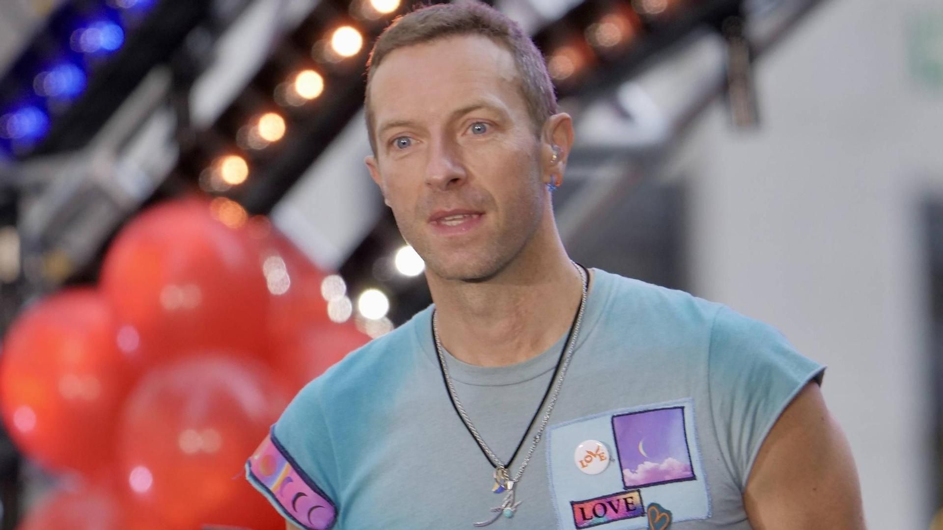 Chris Martin, líder de Coldplay