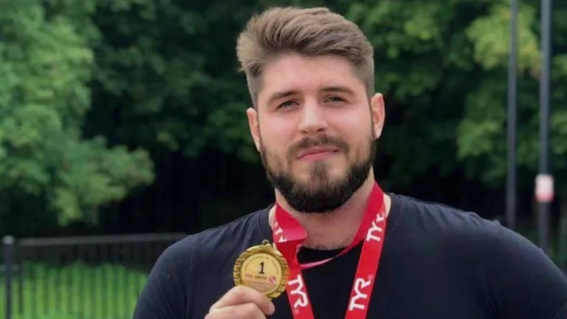 El nadador ruso Nikolai Svechnikov