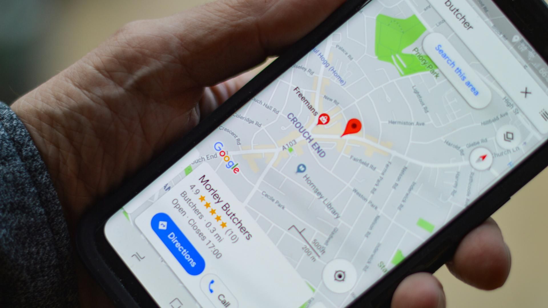 google maps henry perks unsplash
