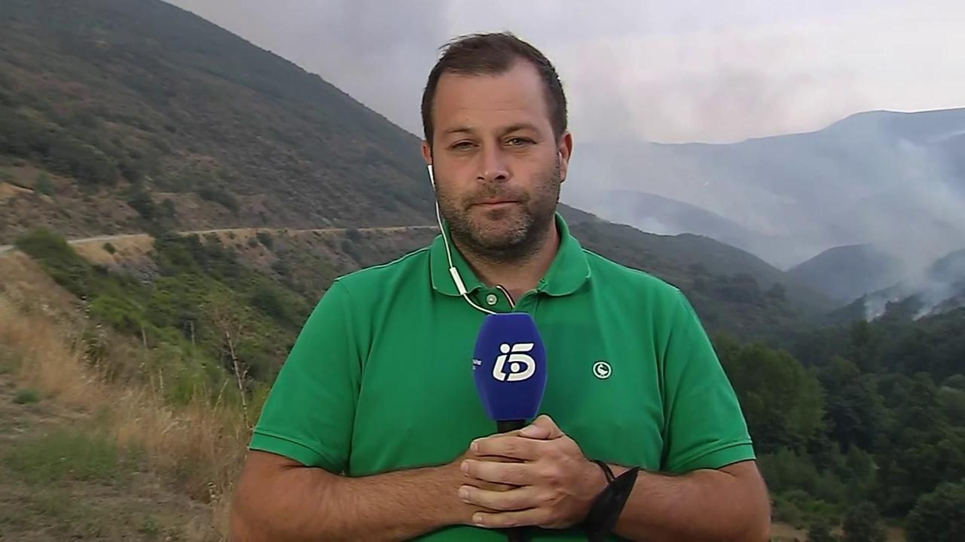 Las llamas en La Baña, León, asedian cinco municipios y obliga a nuevos desalojos