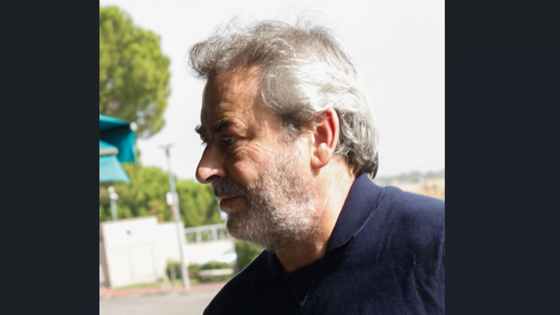 Jorge Bosch en el tanatorio de La Paz