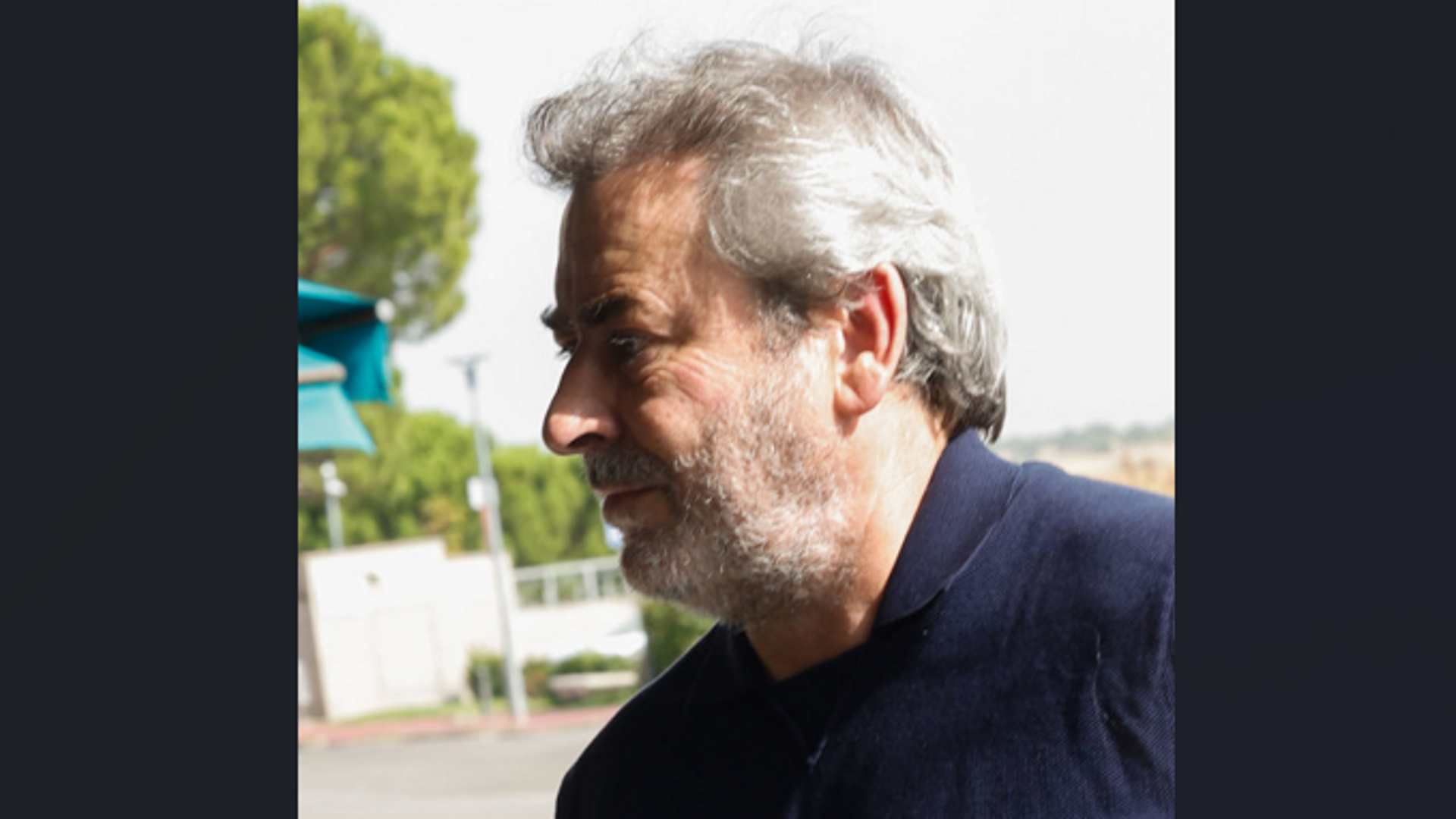 Jorge Bosch en el tanatorio de La Paz