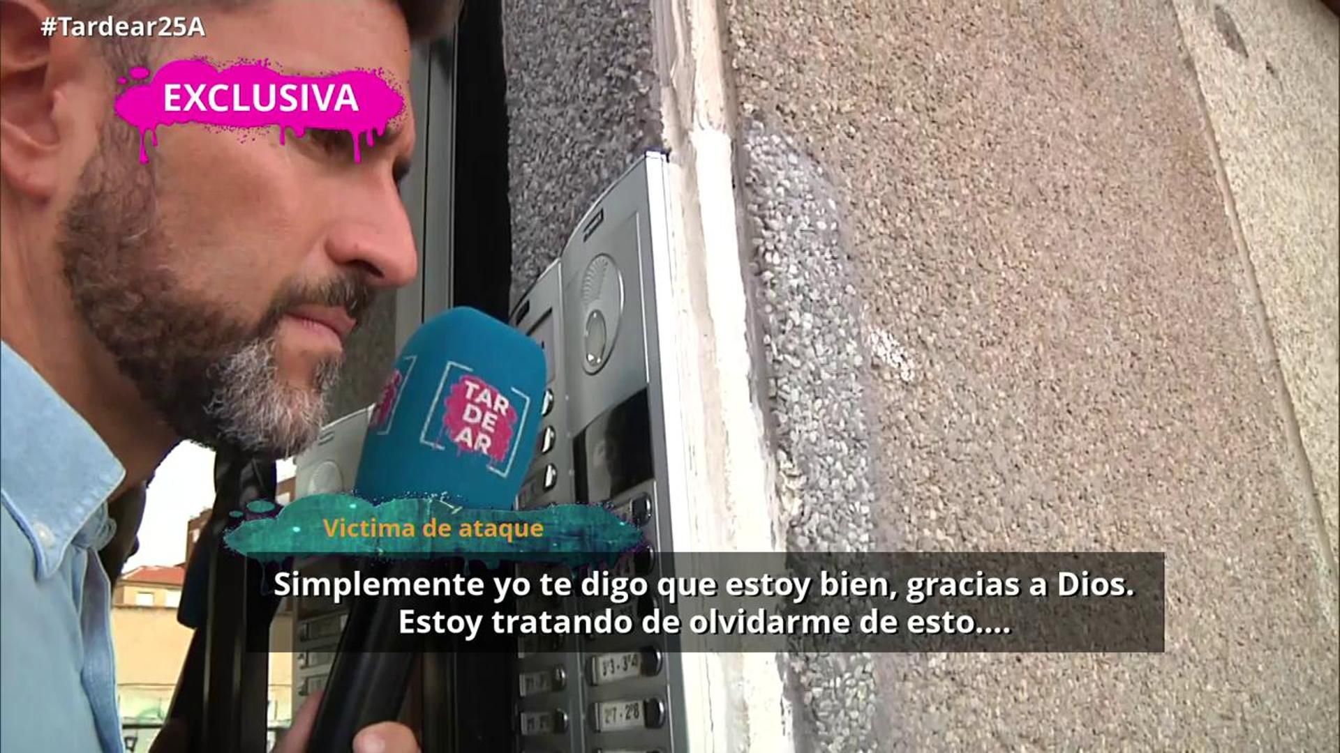 Un equipo de 'Tardear' habla en exclusiva con la víctima
