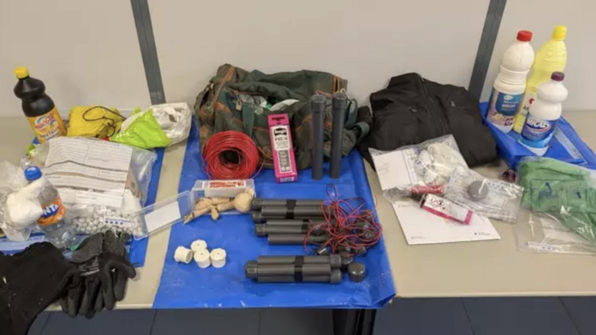 Artefactos explosivos caseros