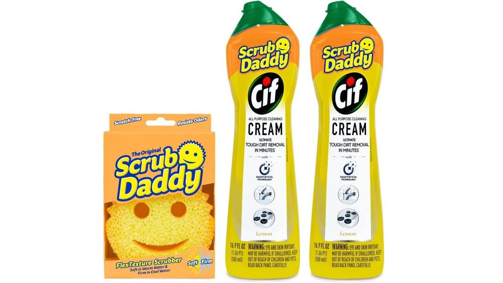El CIF y la esponja Scrub daddy