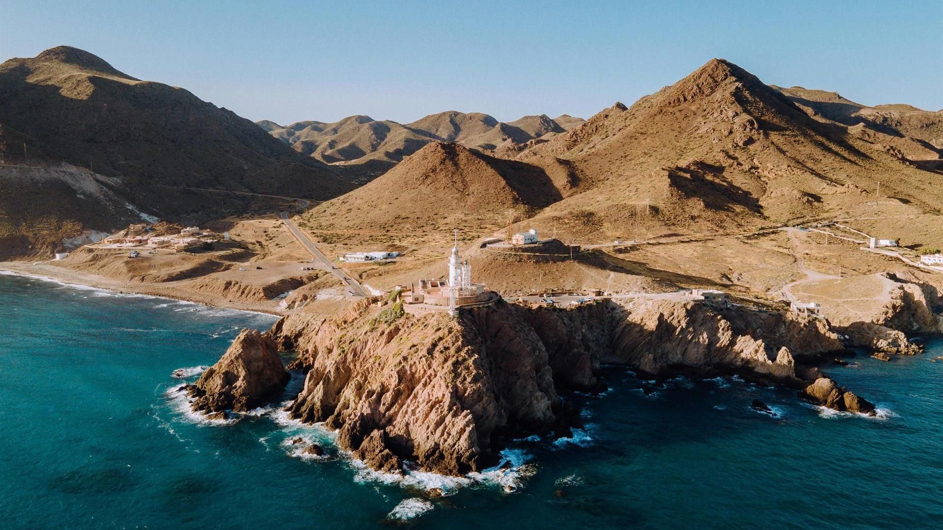 Imagen de un paraje del Cabo de Gata