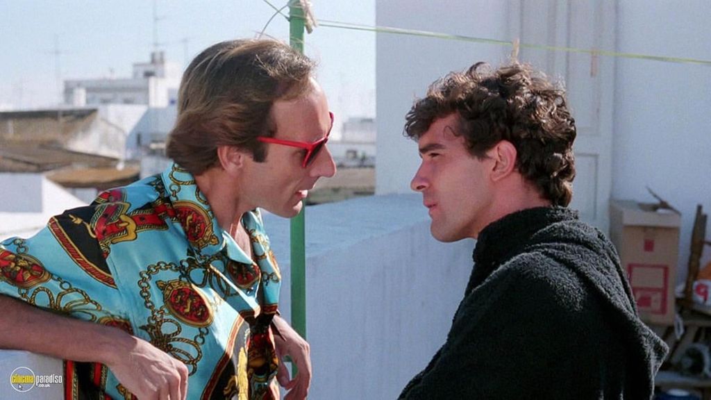 Antonio Banderas y Eusebio Poncela