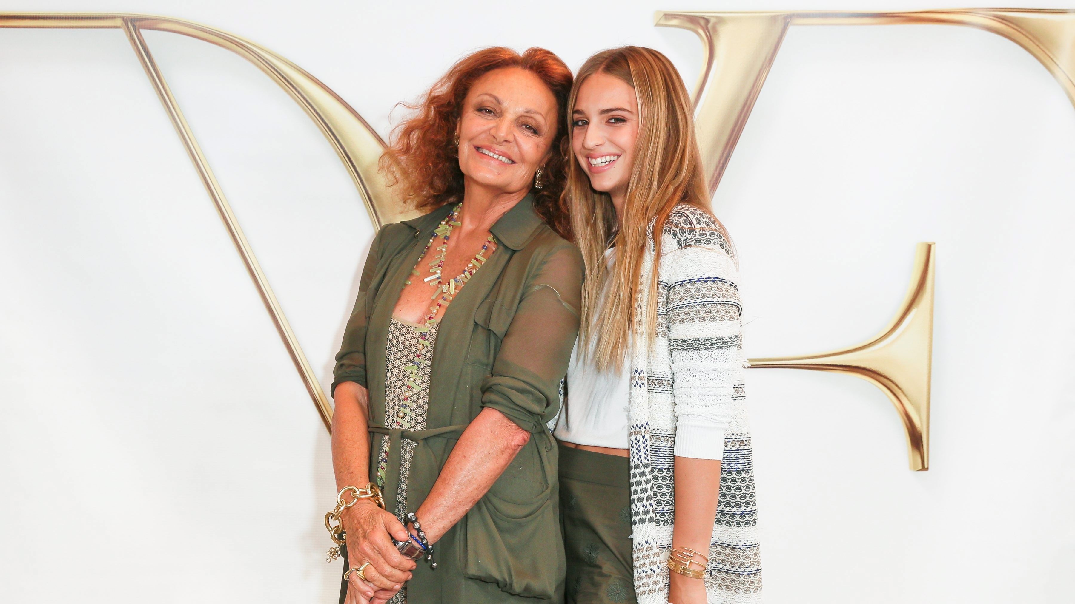 Diane von Fürstenberg y su nieta Talita. FUENTE: Cordonpress