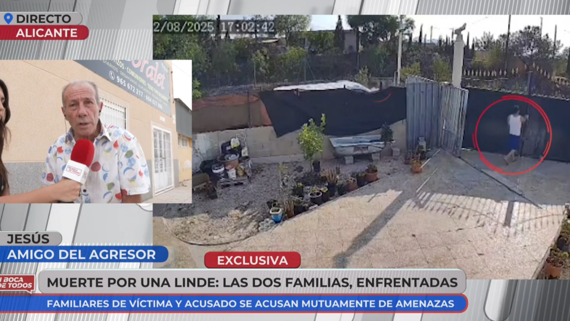 El testimonio del amigo del hombre que atropelló mortalmente a su vecino por una valla: "No lo hizo con ánimo de matar, sino asustarle"