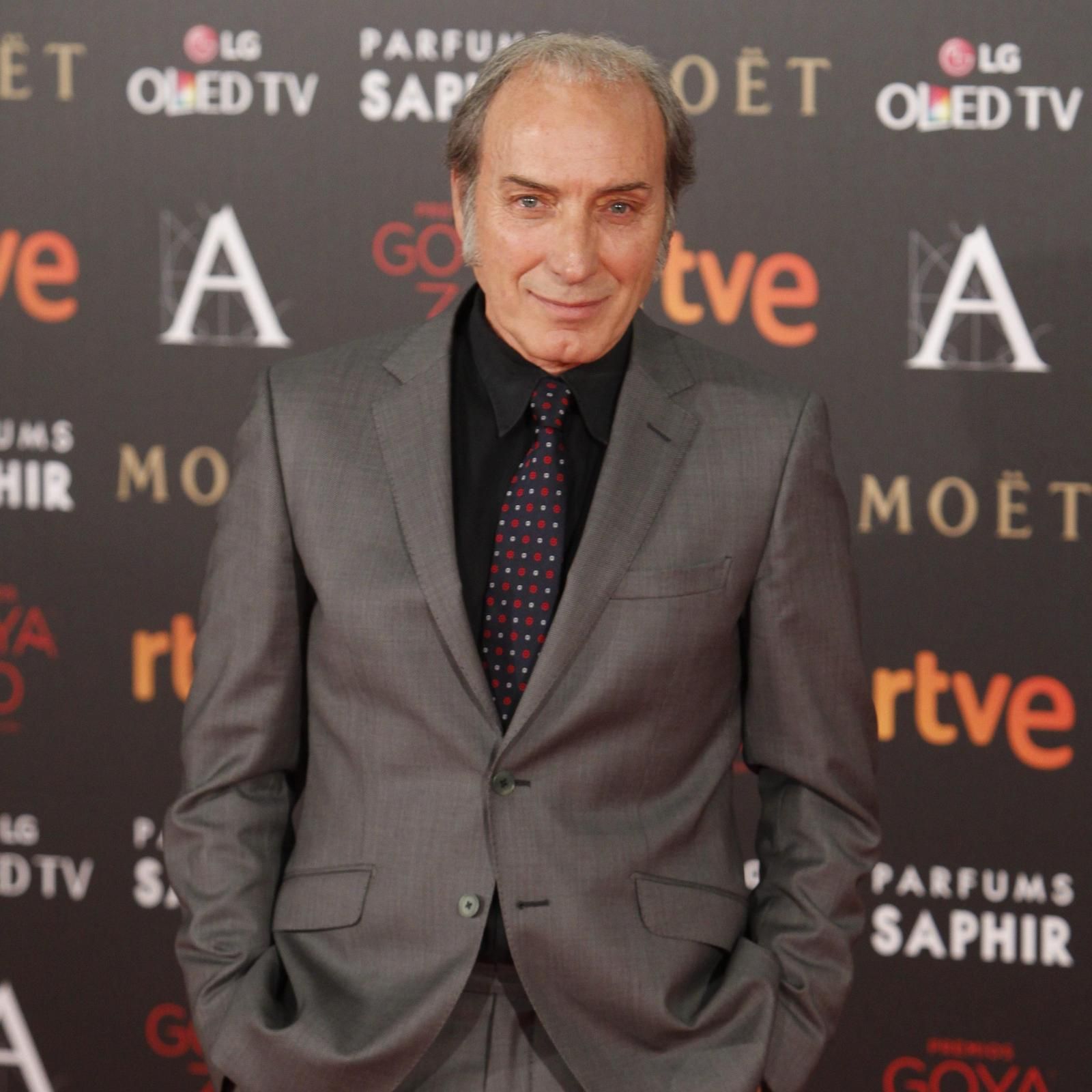 Eusebio Poncela en los Premios Goya