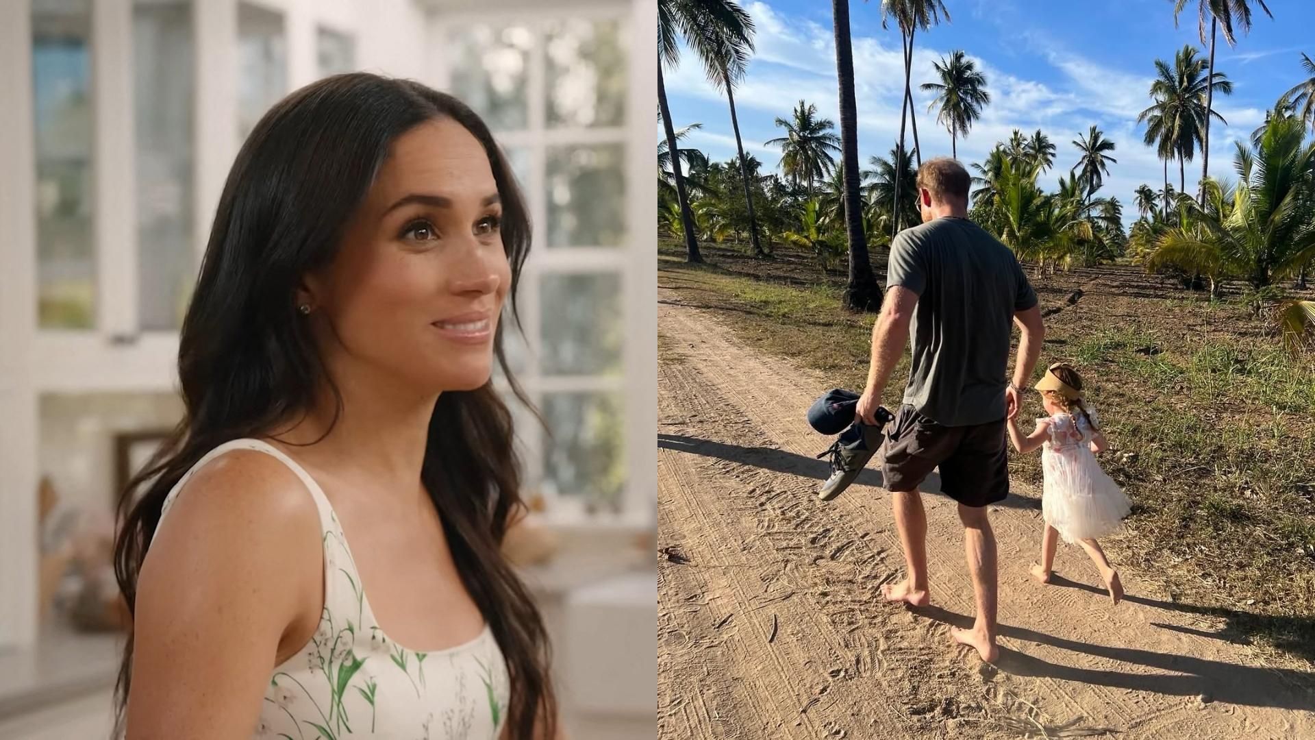 Harry y Meghan Markle con su hija Lilibet (1) Harry y Meghan Markle con su hija Lilibet (1)
