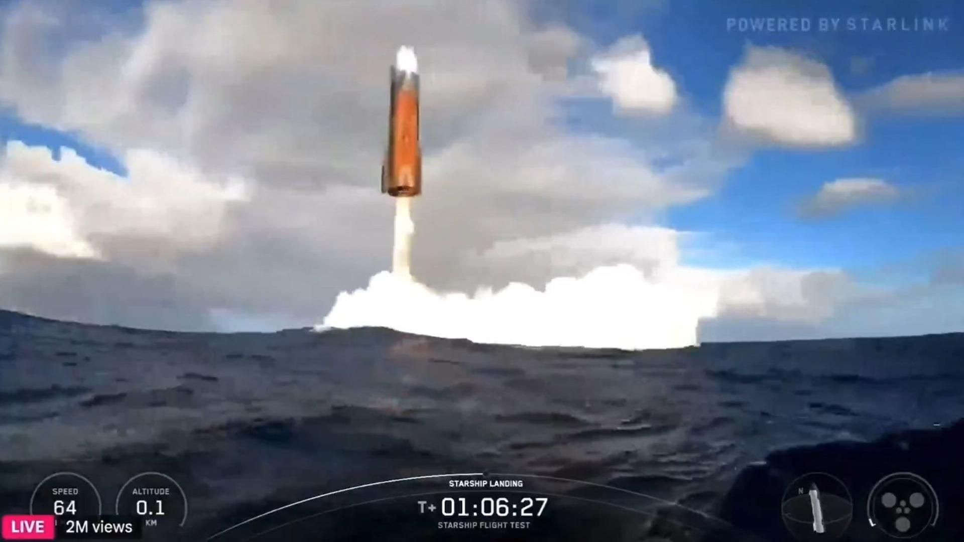 La nave Starship de SpaceX cumple con éxito su décima prueba después de tres fallidas