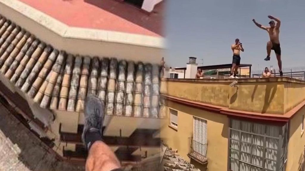 La Policía de Sevilla denuncia a un joven por practicar parkour en una azotea del centro