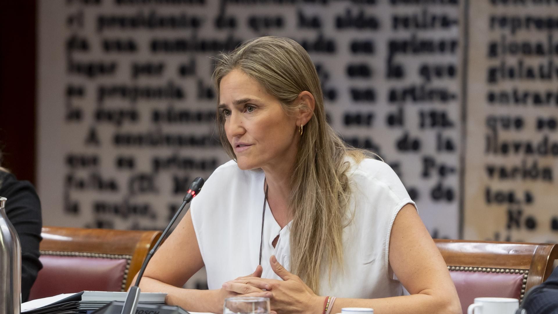 La vicepresidenta tercera y ministra para la Transición Ecológica y el Reto Demográfico, Sara Aagesen, en el Senado