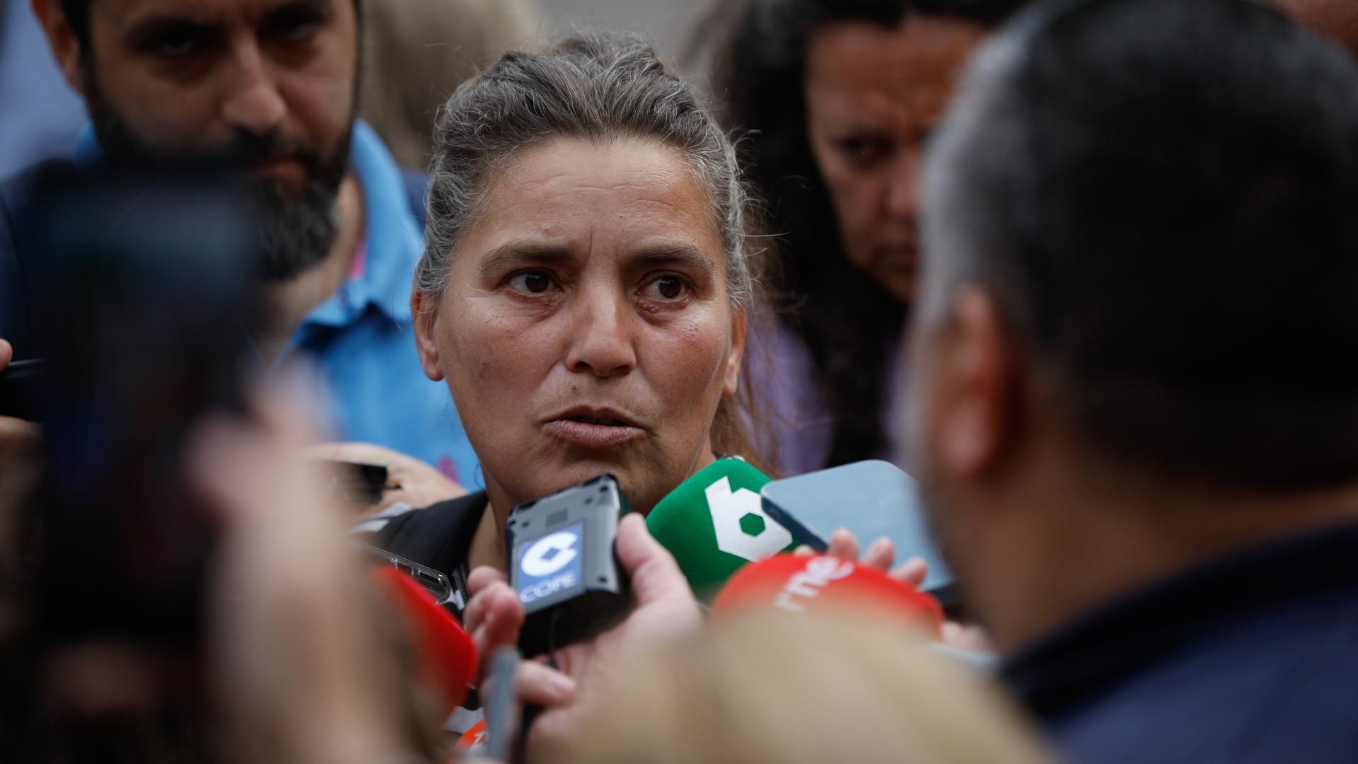 Marta Fernández, una ganadera afectada por el incendio de Porto de Sanabria