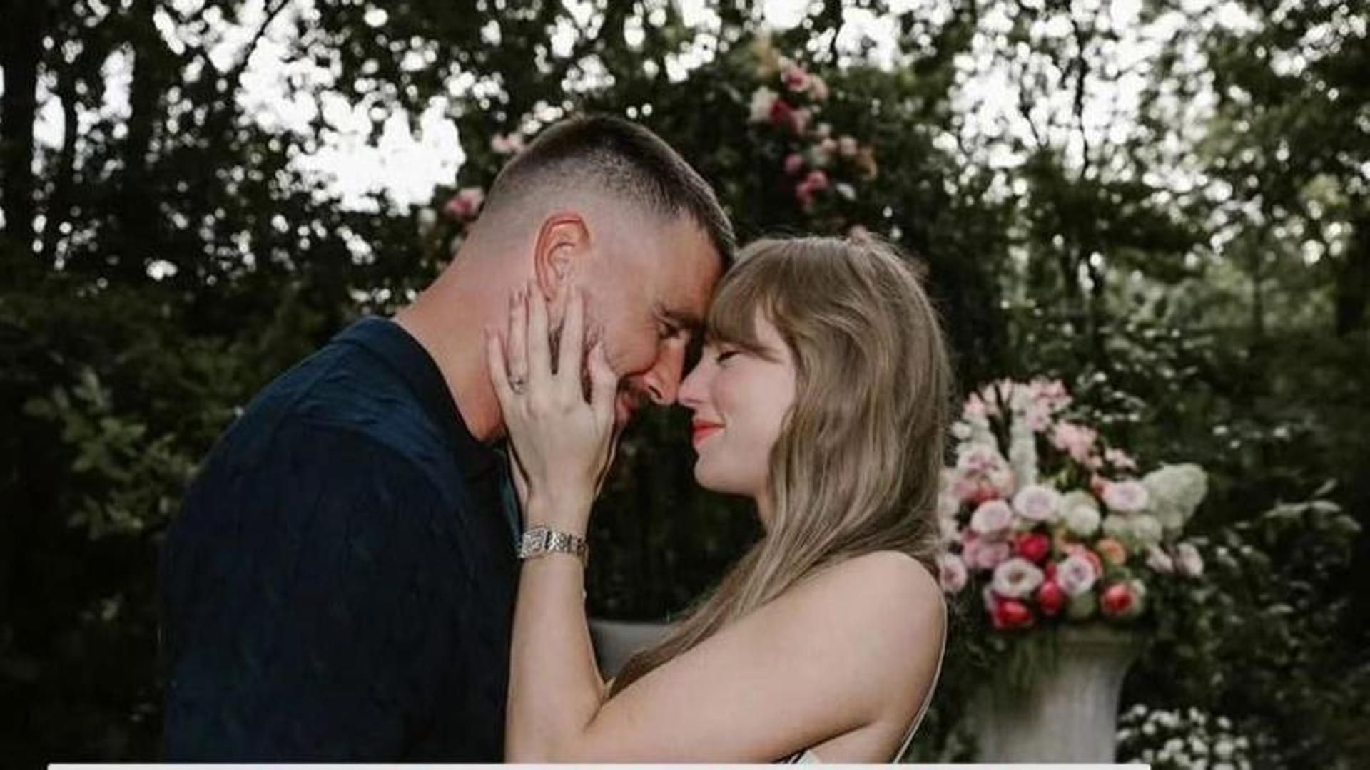 Taylor Swift anuncia que se casa con Travis Kelce ante el entusiasmo de sus fans: "Es como una boda real para Estados Unidos"