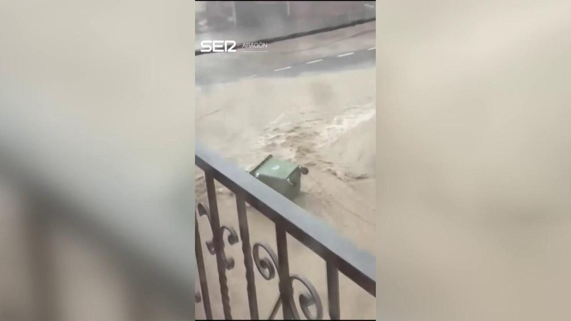 Tormentas en Aragón