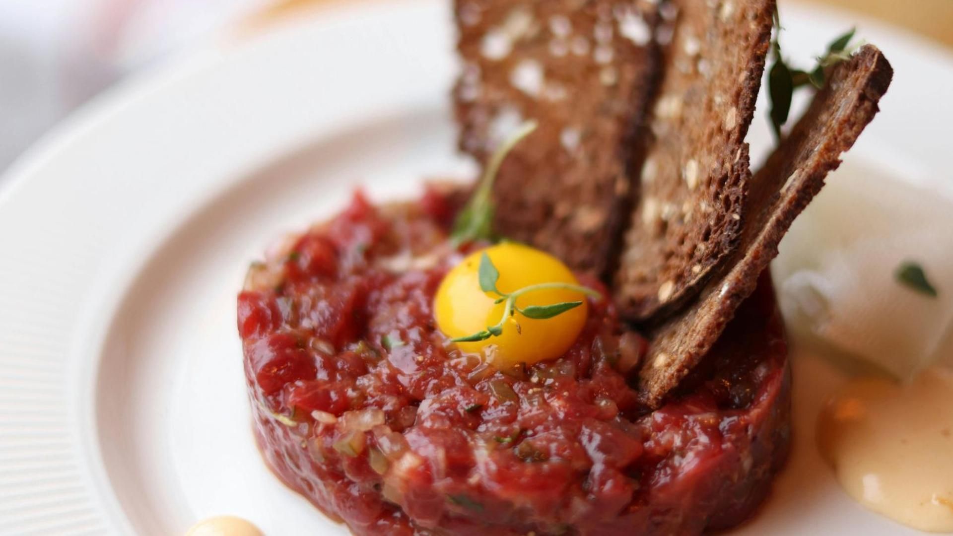 Un steak tartar que está siendo todo un éxito Un steak tartar que está siendo todo un éxito