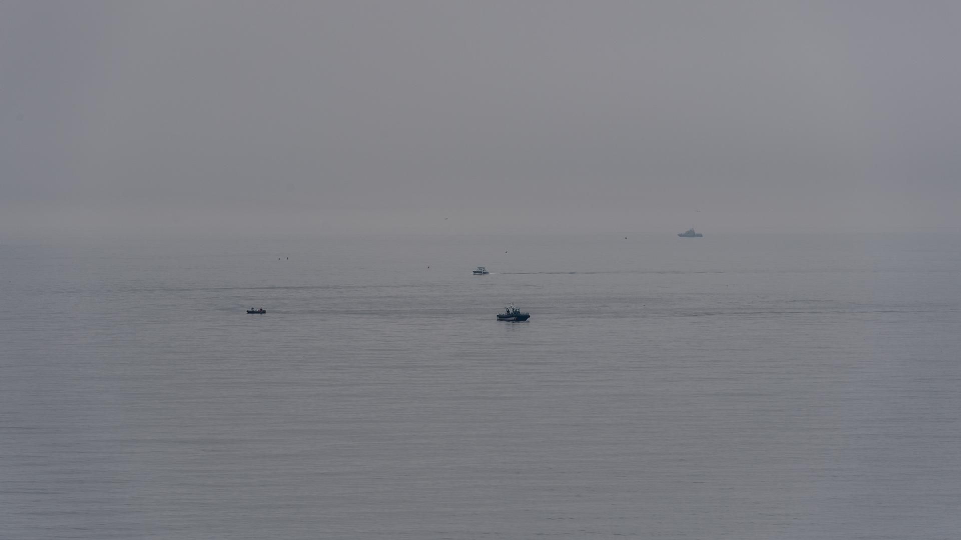 Una patrullera vigila y controla la frontera entre España y Marreucos