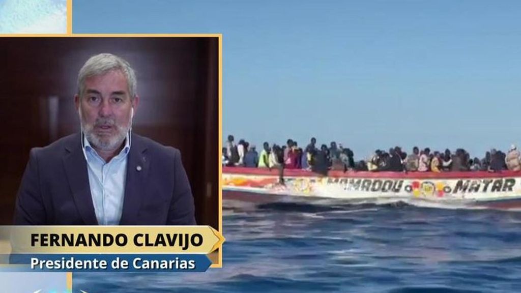 El presidente de Canarias exige el reparto de menores migrantes: "Las comunidades autónomas tienen que recibirlos"