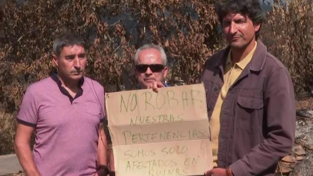 El enfado de Patricia Pardo ante los robos en un pueblo de Ourense arrasado por los incendios: "Es propio de alguien desalmado, sin corazón"