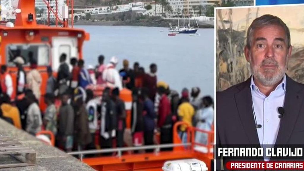 La reacción de Fernando Clavijo a los recursos interpuestos al reparto de menores migrantes: "Hay que acatar la Ley y cumplir"
