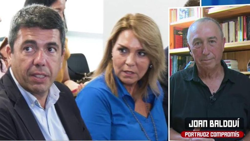 Joan Baldoví, portavoz de Compromís, denuncia el elevado gasto de Carlos Mazón en comidas: "Tenemos la mosca detrás de la oreja"