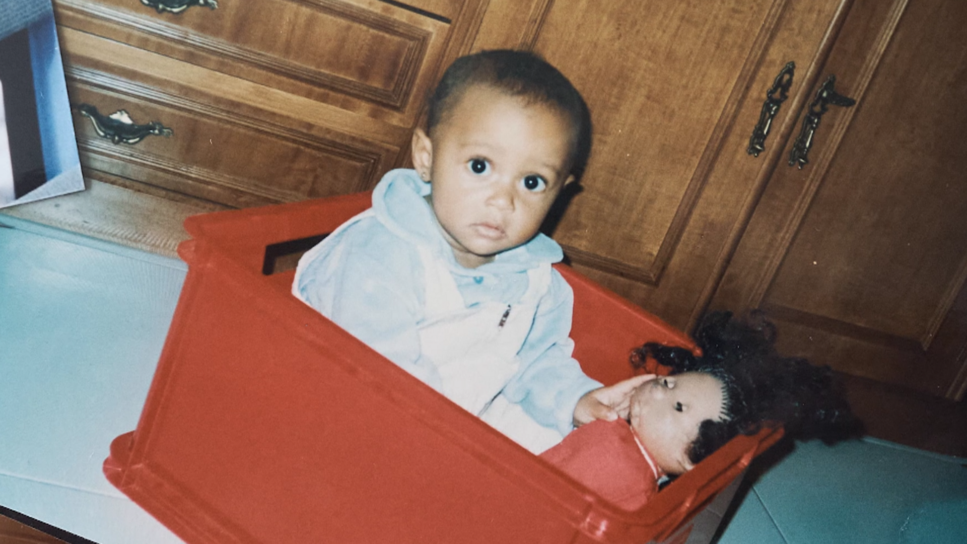 Ana Peleteiro cuando era pequeña