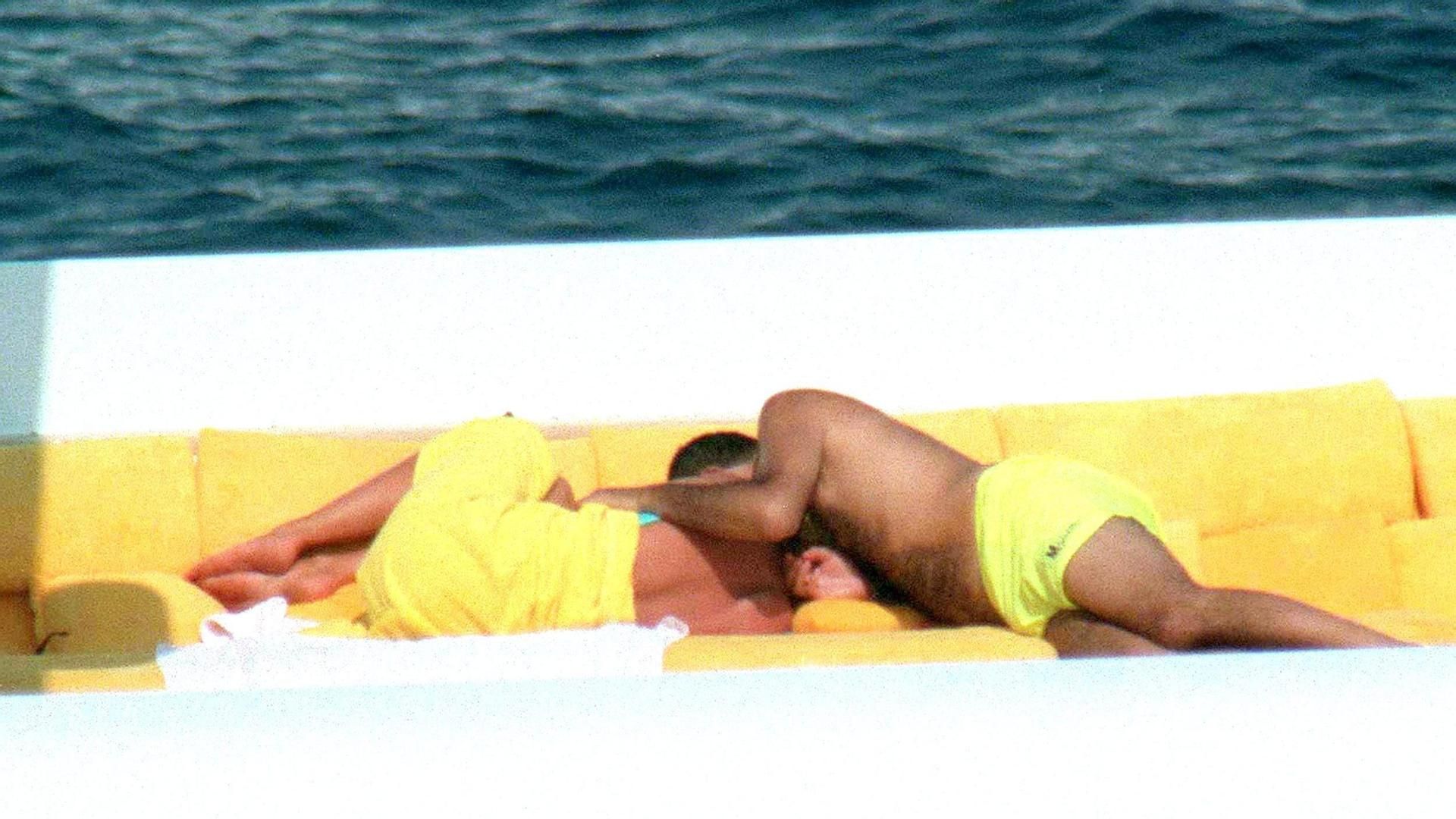 Diana de Gales y Dodi Al-Fayed