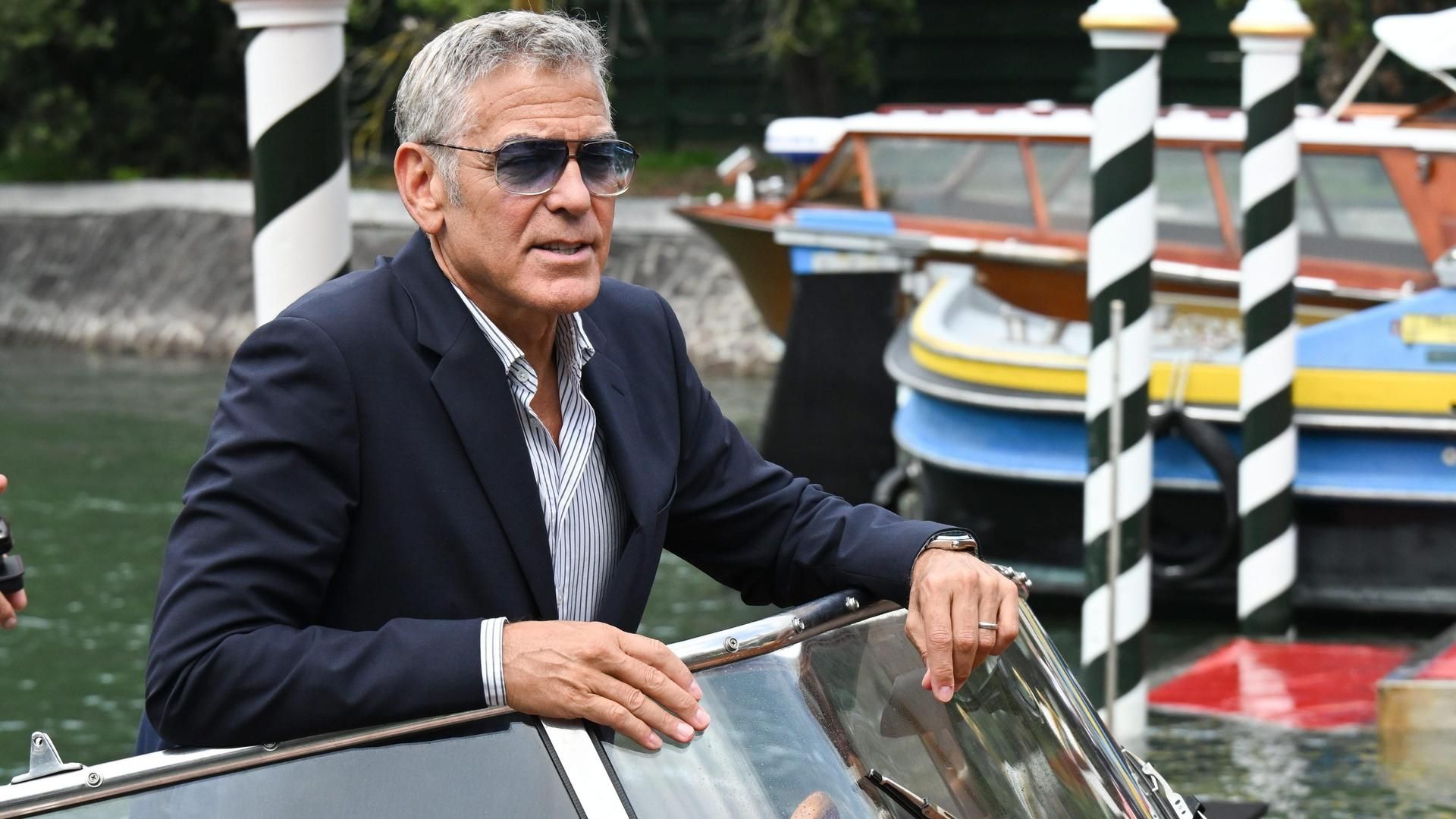 George Clooney en el Festival de Cine de Venecia