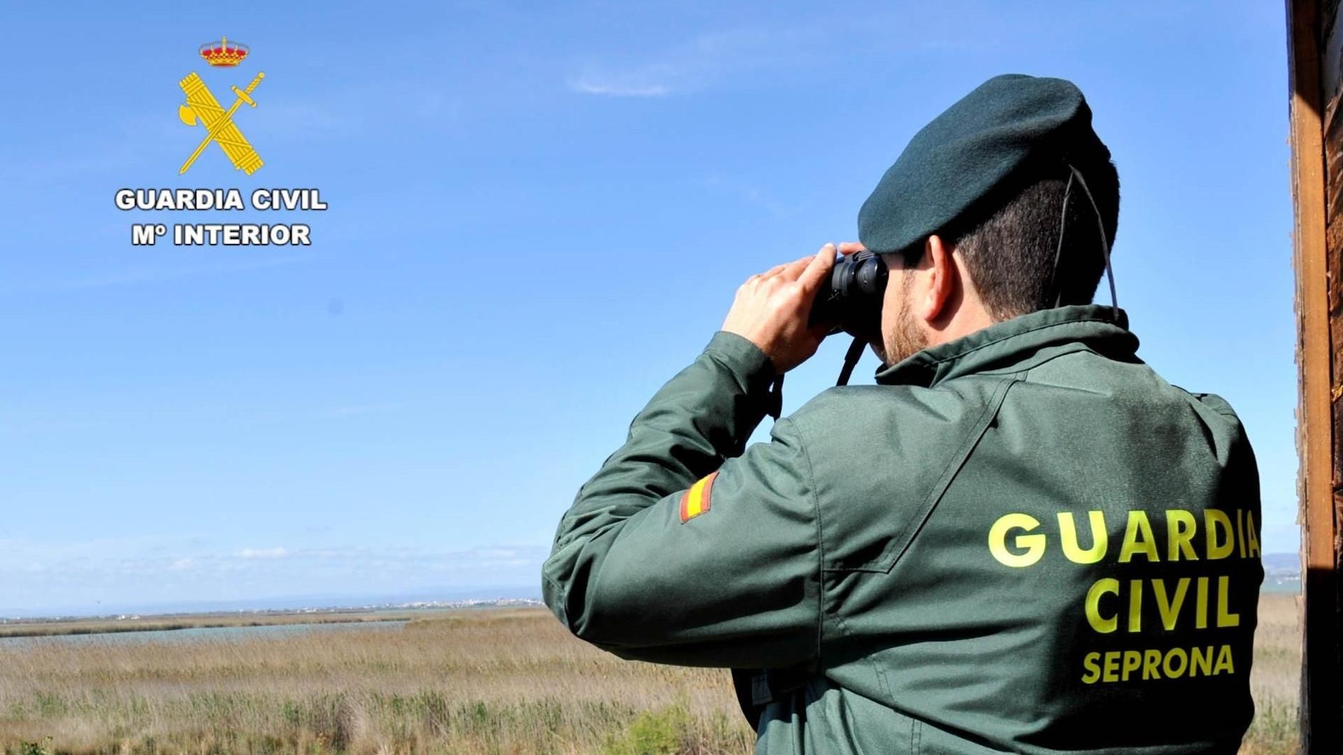 Imagen de archivo de vigilancia de agente del SEPRONA