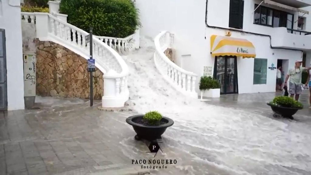 Lluvias torrenciales en Baleares y Cataluña dejan cancelaciones y retrasos en los aeropuertos
