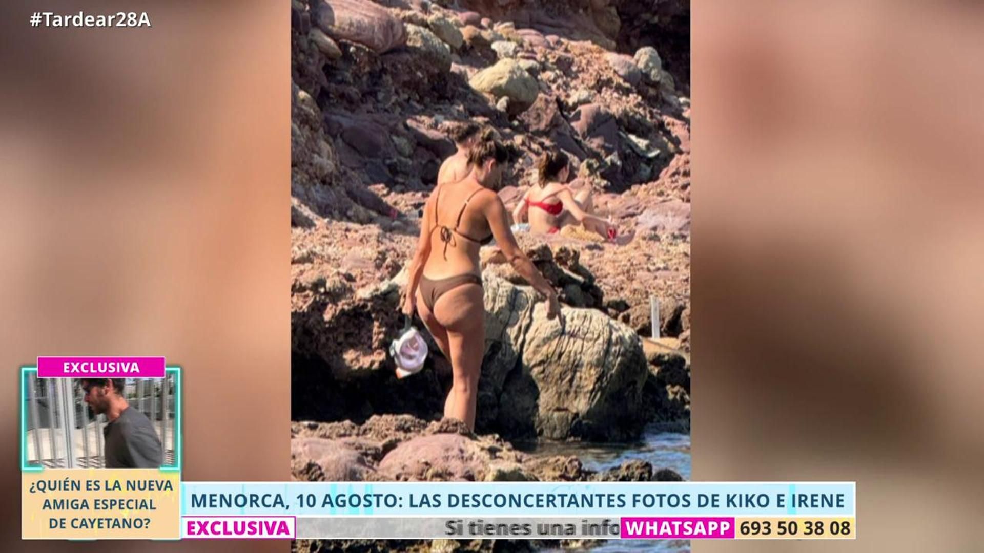 Irene Rosales, de vacaciones junto a Kiko Rivera