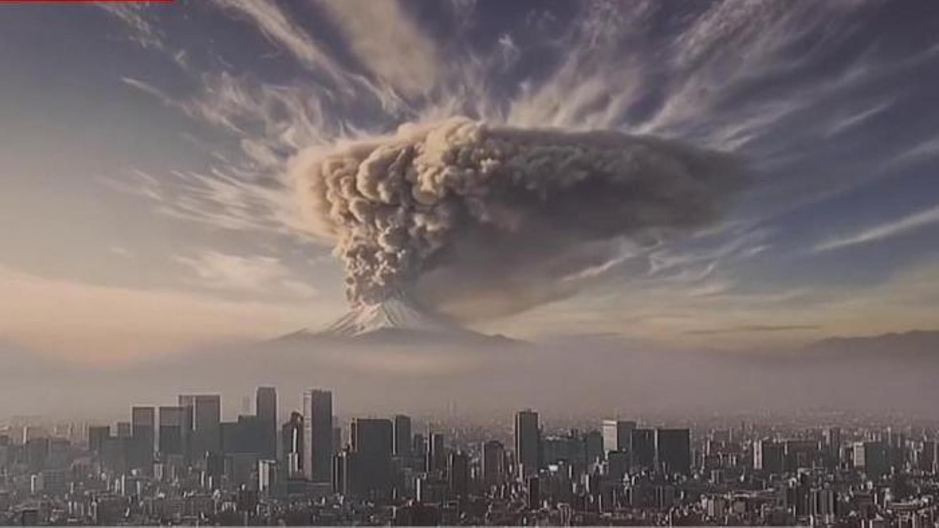 Japón utiliza la IA para mostrar a sus ciudadanos como sería una posible erupción del monte Fuji y como prepararse ante ella