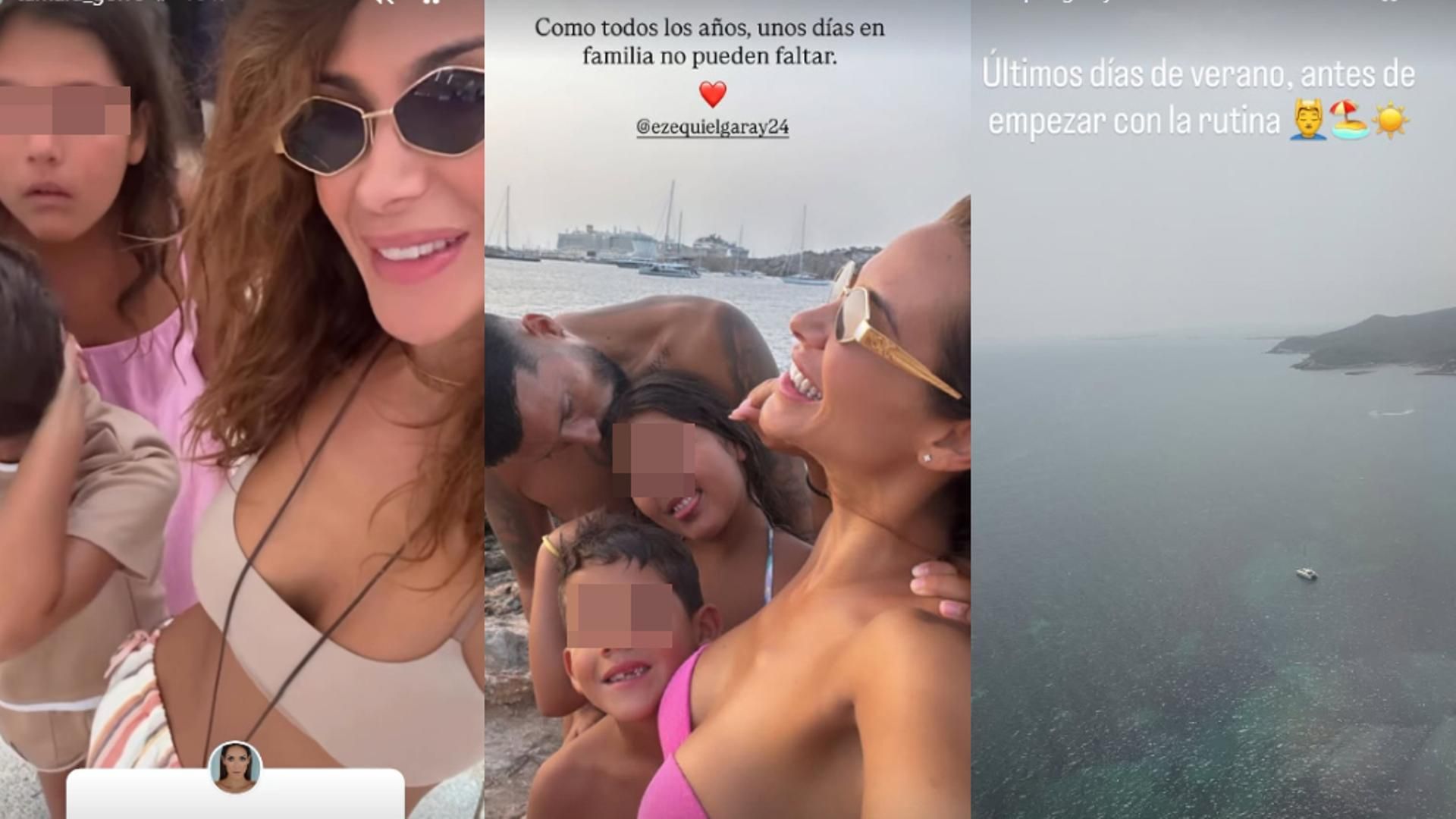 Tamara Gorro y Ezequiel Garay, juntos en Ibiza