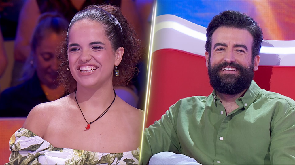 Una concursante de ‘Agárrate al sillón’ sorprende imitando a Espinete y lanzando un mensaje a Rafa Castaño