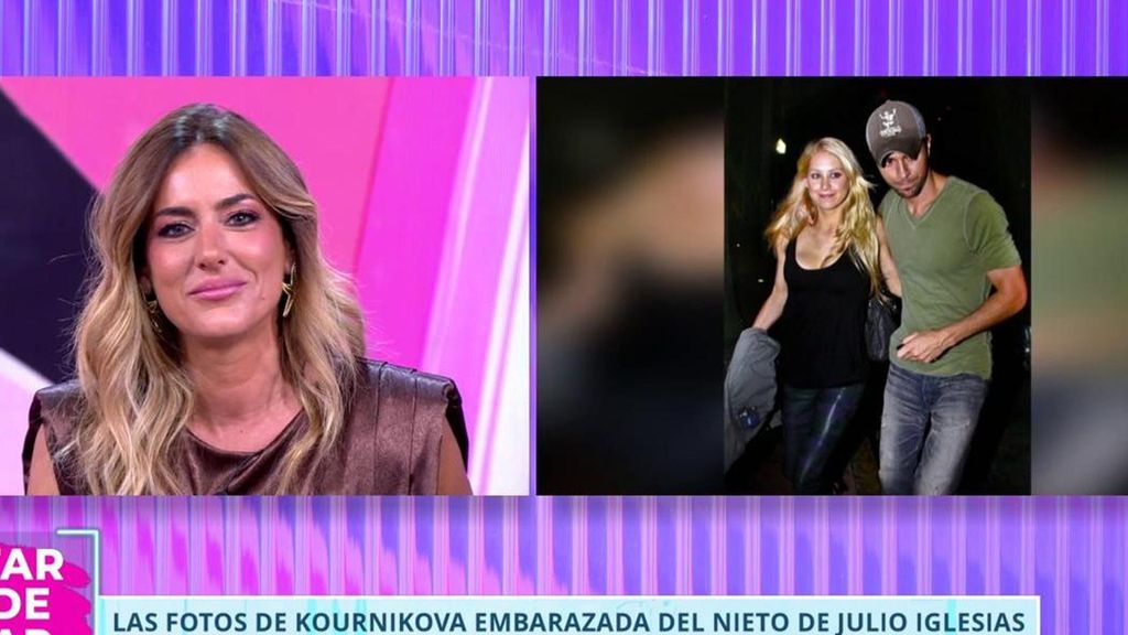 Exclusiva | Las primeras imágenes de Anna Kournikova embarazada de su cuarto hijo con Enrique Iglesias