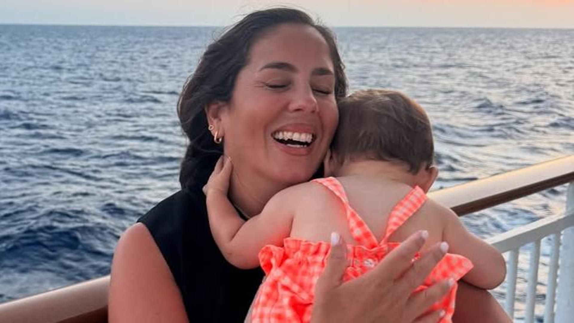 Anabel Pantoja y su hija Alma Anabel Pantoja y su hija Alma