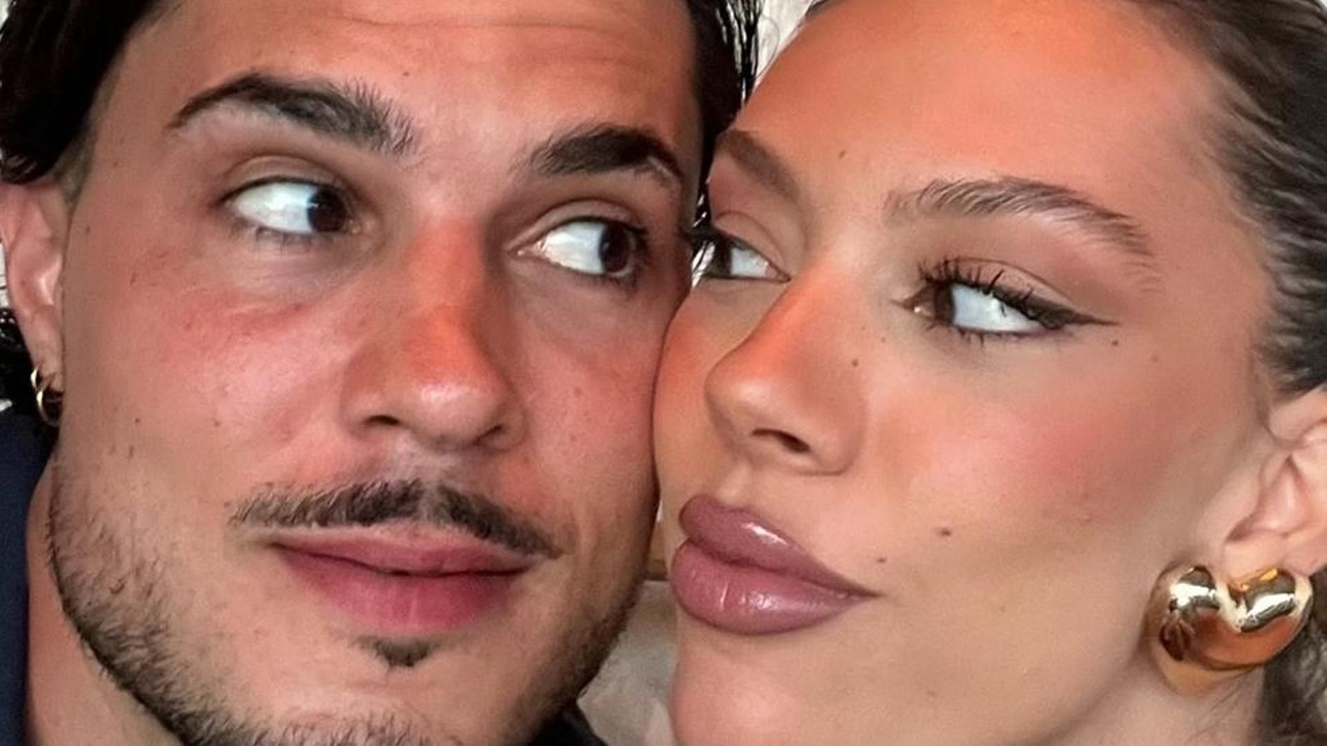 Carlo Costanzia y Alejandra Rubio