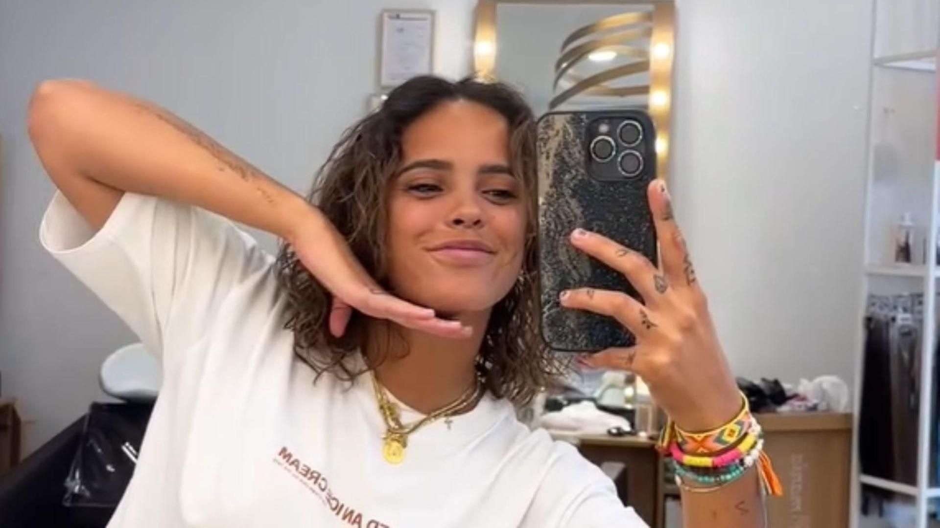 Gloria Camila aparece posando con su nuevo look