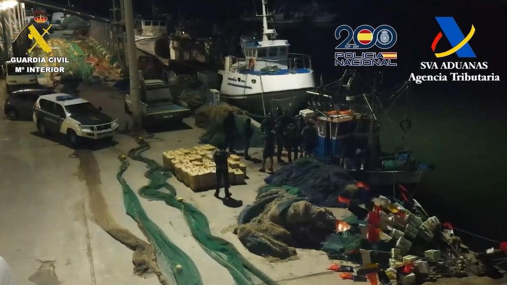 Intervenidos más de 1.800 kg de hachís en la provincia de Huelva